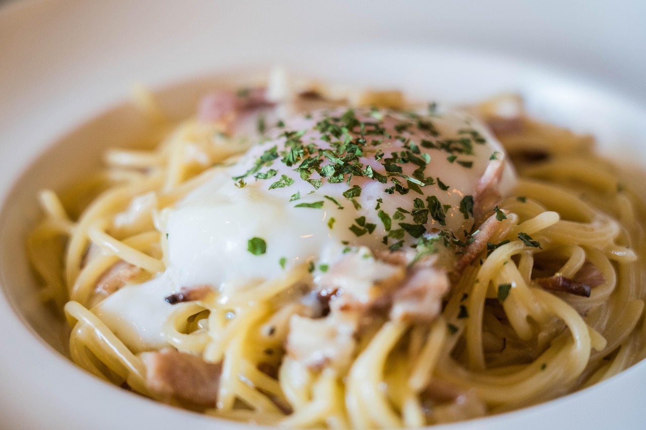 Fresh pasta dish