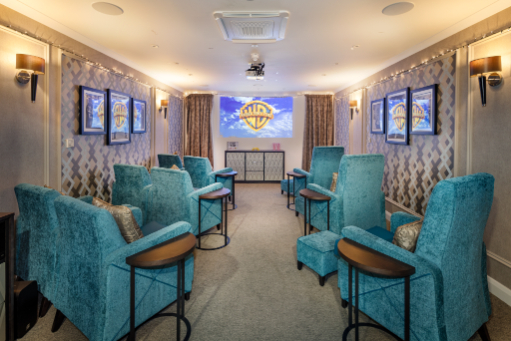 lime trees cinema room